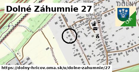 Dolné Záhumnie 27, Dolný Hričov