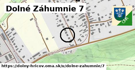 Dolné Záhumnie 7, Dolný Hričov