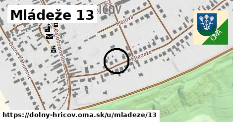 Mládeže 13, Dolný Hričov