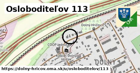 Osloboditeľov 113, Dolný Hričov