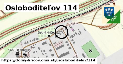 Osloboditeľov 114, Dolný Hričov