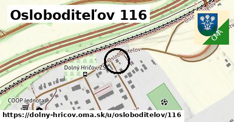 Osloboditeľov 116, Dolný Hričov