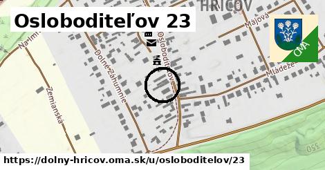 Osloboditeľov 23, Dolný Hričov