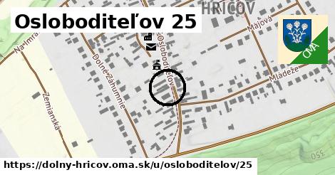 Osloboditeľov 25, Dolný Hričov