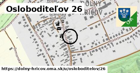 Osloboditeľov 26, Dolný Hričov