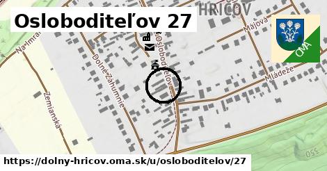 Osloboditeľov 27, Dolný Hričov