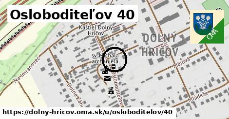 Osloboditeľov 40, Dolný Hričov