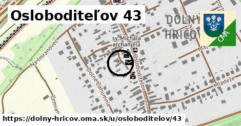 Osloboditeľov 43, Dolný Hričov