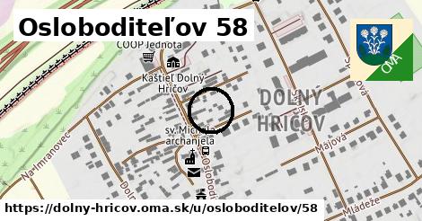 Osloboditeľov 58, Dolný Hričov