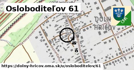 Osloboditeľov 61, Dolný Hričov