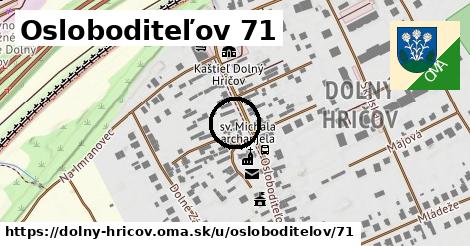 Osloboditeľov 71, Dolný Hričov