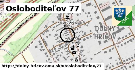 Osloboditeľov 77, Dolný Hričov