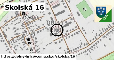 Školská 16, Dolný Hričov