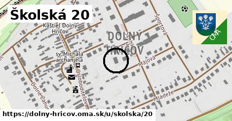 Školská 20, Dolný Hričov