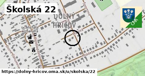 Školská 22, Dolný Hričov