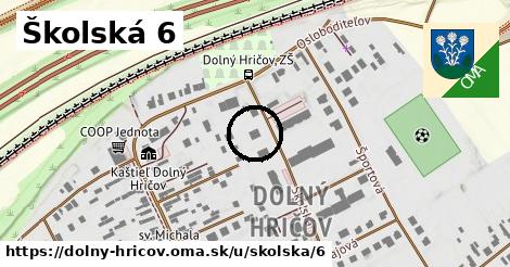 Školská 6, Dolný Hričov