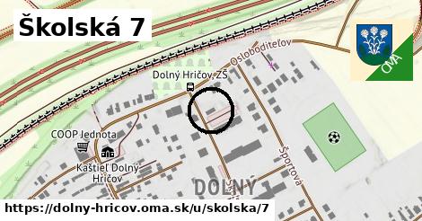 Školská 7, Dolný Hričov