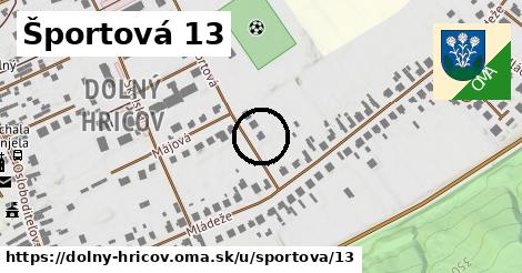 Športová 13, Dolný Hričov