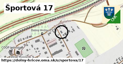 Športová 17, Dolný Hričov