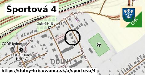 Športová 4, Dolný Hričov