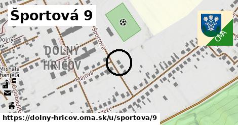 Športová 9, Dolný Hričov