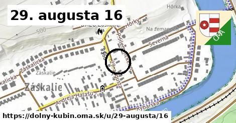 29. augusta 16, Dolný Kubín
