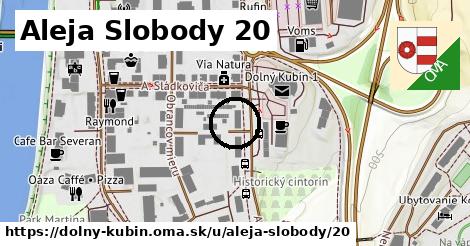 Aleja Slobody 20, Dolný Kubín