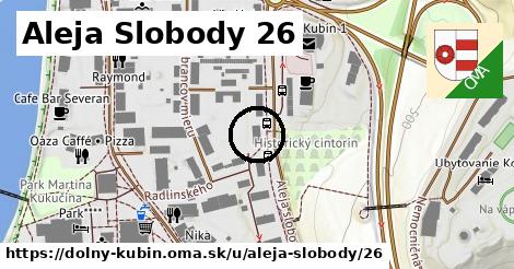 Aleja Slobody 26, Dolný Kubín