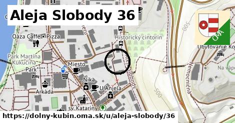 Aleja Slobody 36, Dolný Kubín