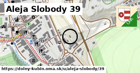 Aleja Slobody 39, Dolný Kubín