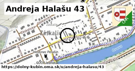 Andreja Halašu 43, Dolný Kubín