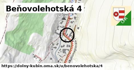 Beňovolehotská 4, Dolný Kubín