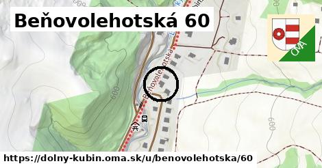 Beňovolehotská 60, Dolný Kubín