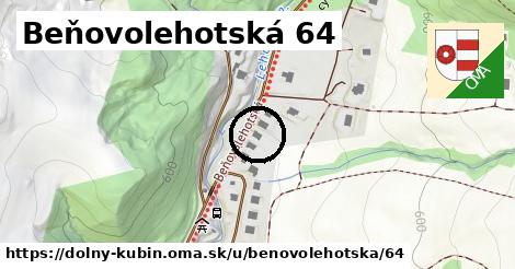 Beňovolehotská 64, Dolný Kubín