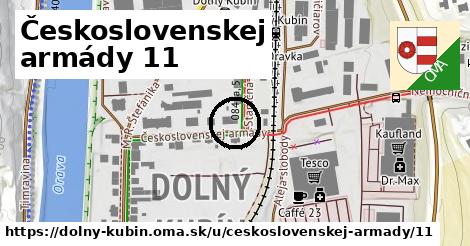 Československej armády 11, Dolný Kubín