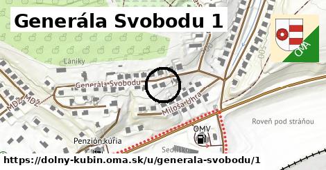 Generála Svobodu 1, Dolný Kubín