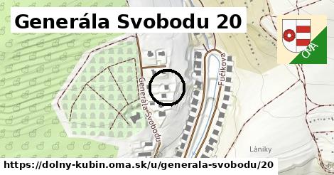 Generála Svobodu 20, Dolný Kubín