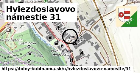 Hviezdoslavovo námestie 31, Dolný Kubín