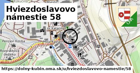Hviezdoslavovo námestie 58, Dolný Kubín
