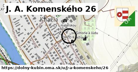 J. A. Komenského 26, Dolný Kubín