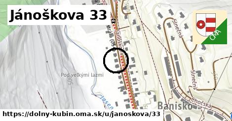 Jánoškova 33, Dolný Kubín