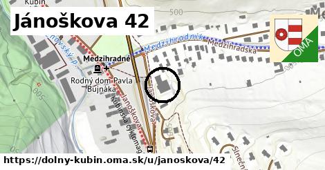 Jánoškova 42, Dolný Kubín