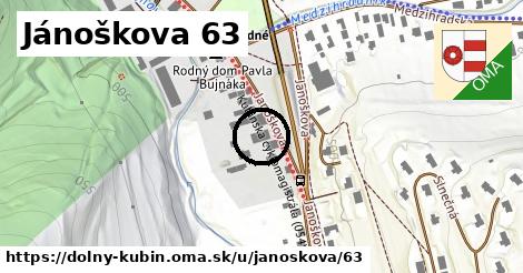 Jánoškova 63, Dolný Kubín