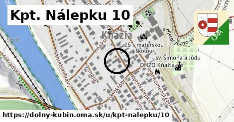 Kpt. Nálepku 10, Dolný Kubín