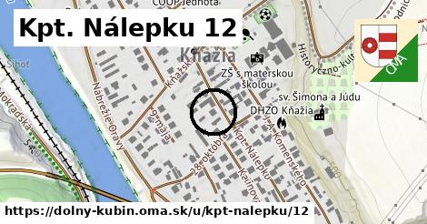 Kpt. Nálepku 12, Dolný Kubín