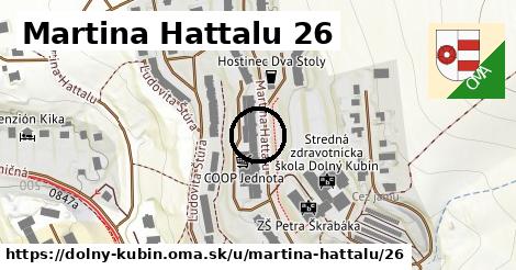 Martina Hattalu 26, Dolný Kubín