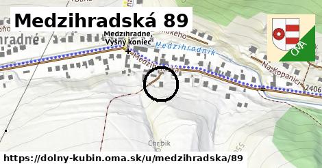 Medzihradská 89, Dolný Kubín