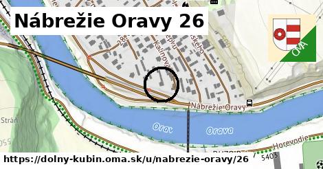 Nábrežie Oravy 26, Dolný Kubín