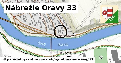 Nábrežie Oravy 33, Dolný Kubín