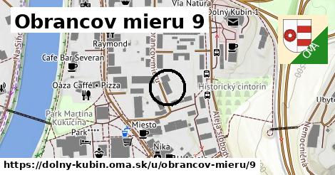 Obrancov mieru 9, Dolný Kubín